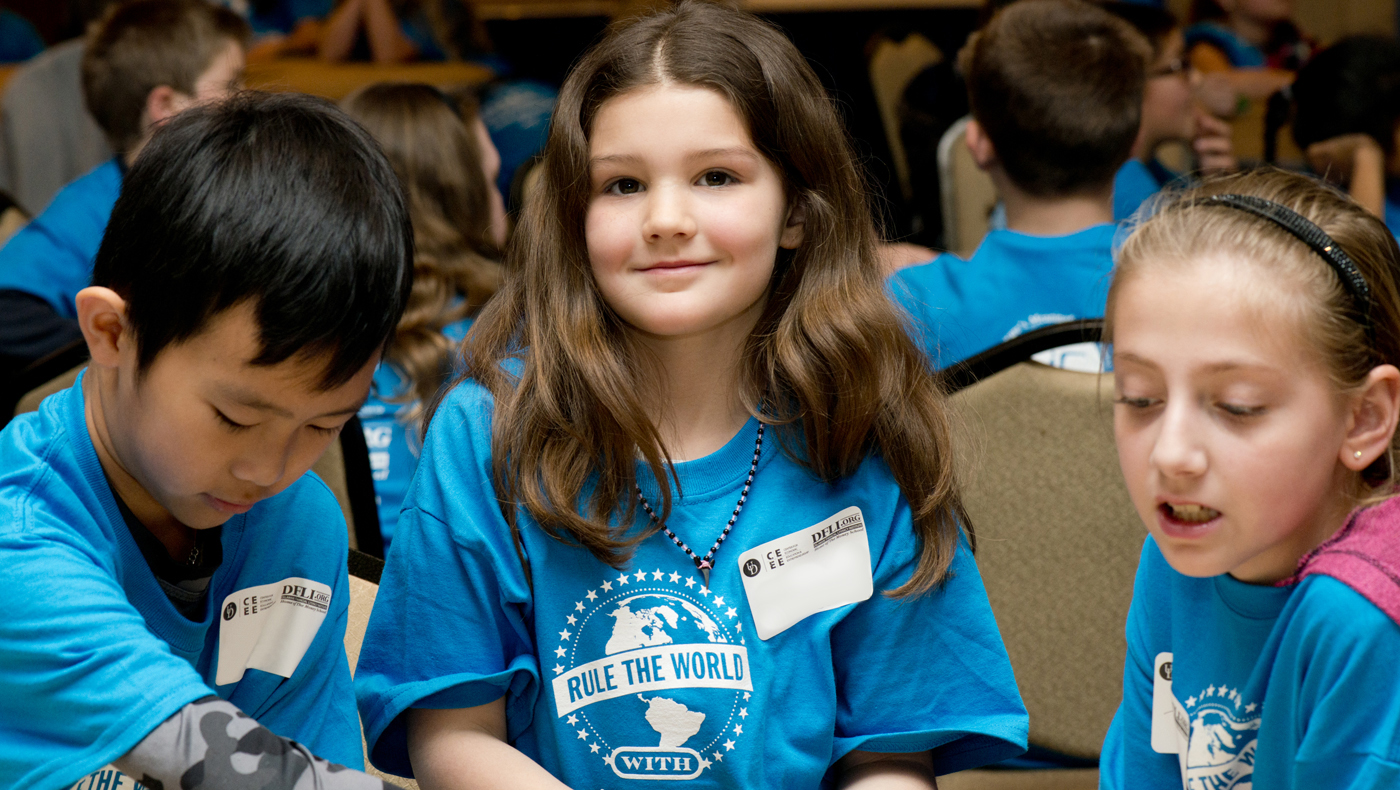 Children attending a CEEE event.