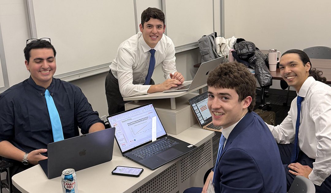 Lerner Team Reaches Finals of Private Equity Competition