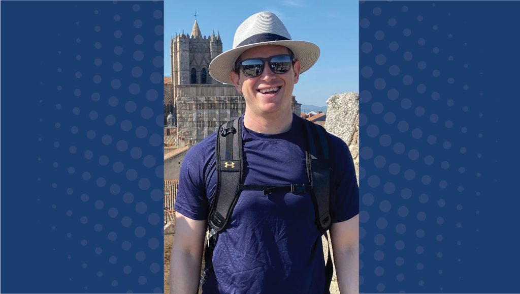 Dustin Ferretti, a member of UD’s Lerner Class of 2022, shared his favorite UD memories, how he has grown during his time at UD and his plans following graduation.