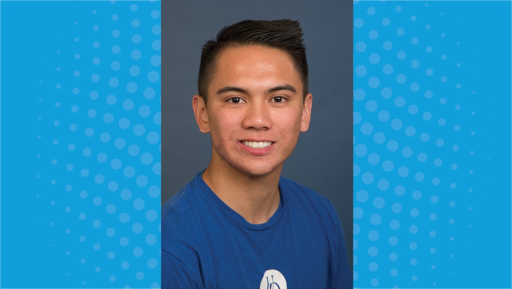 Lorenzo Andaya, a member of UD’s Lerner Class of 2022, shared his favorite UD memories, how he has grown during his time at UD and his plans following graduation.