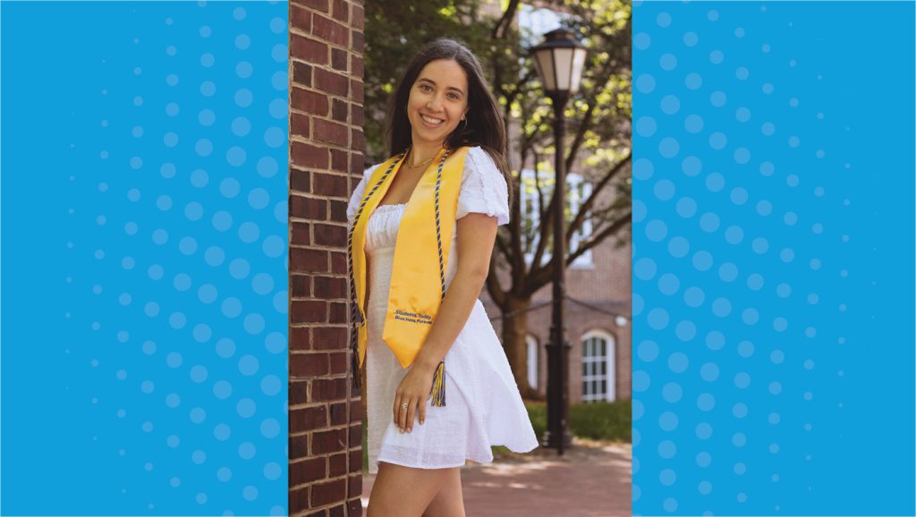 Michelle Shulkov, a member of UD’s Lerner Class of 2022, shared her favorite UD memories, how she has grown during her time at UD and her plans following graduation.