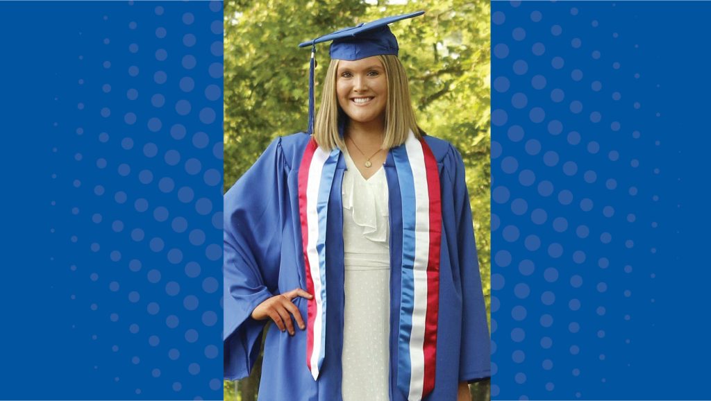 Carly Burns, a member of UD’s Lerner Class of 2022, shared her favorite UD memories, how she has grown during her time at UD and her plans following graduation.
