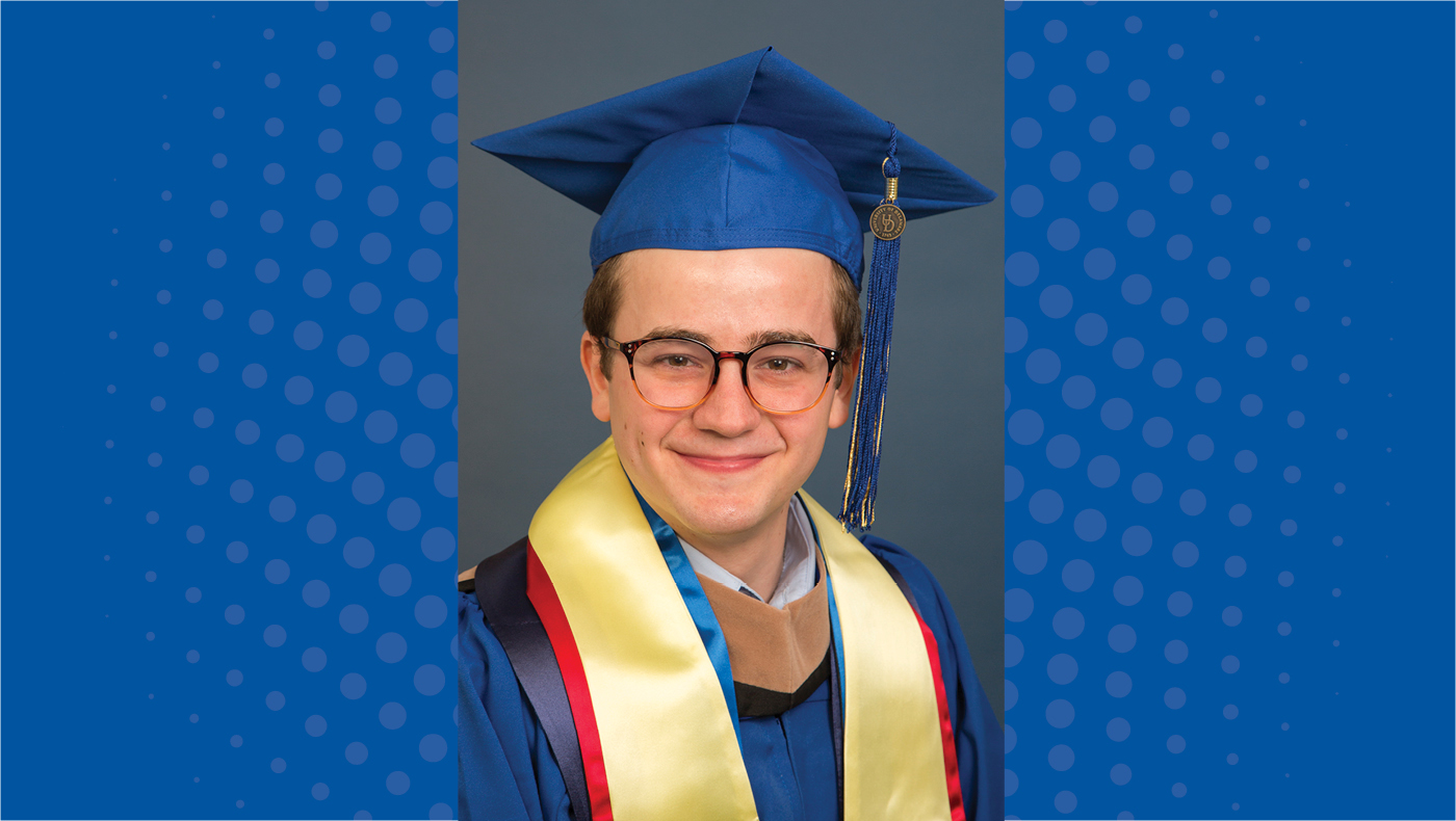 Gabriel Castro, a member of UD’s Lerner Class of 2022, shared his favorite UD memories, how he has grown during his time at UD and his plans following graduation.