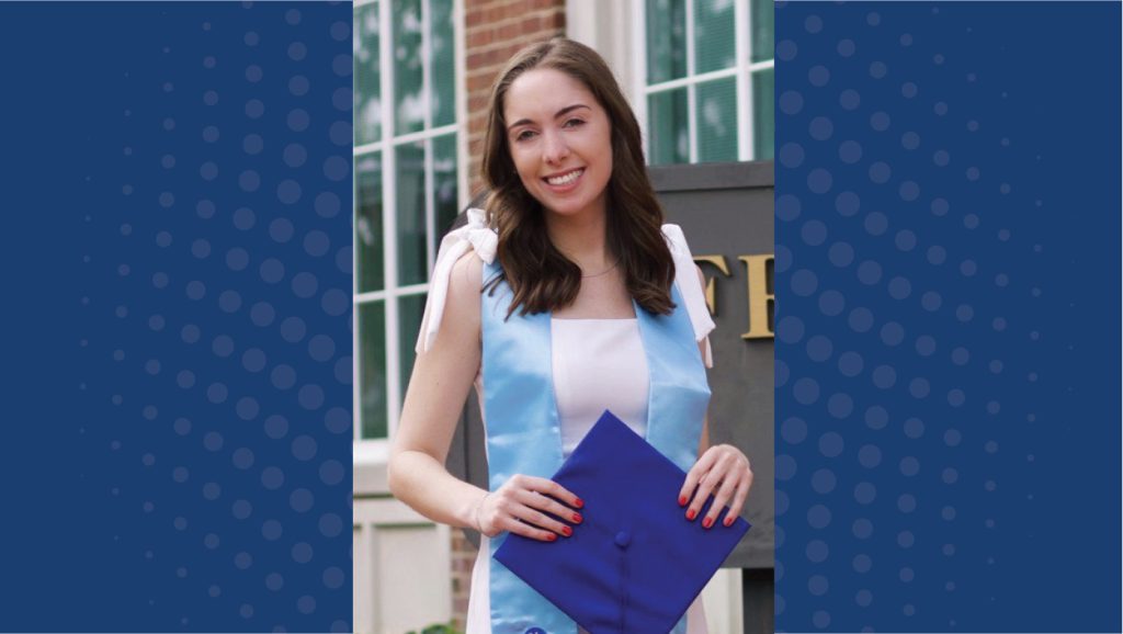 Melanie Ritter, a member of UD’s Lerner Class of 2022, shared her favorite UD memories, how she has grown during her time at UD and her plans following graduation.