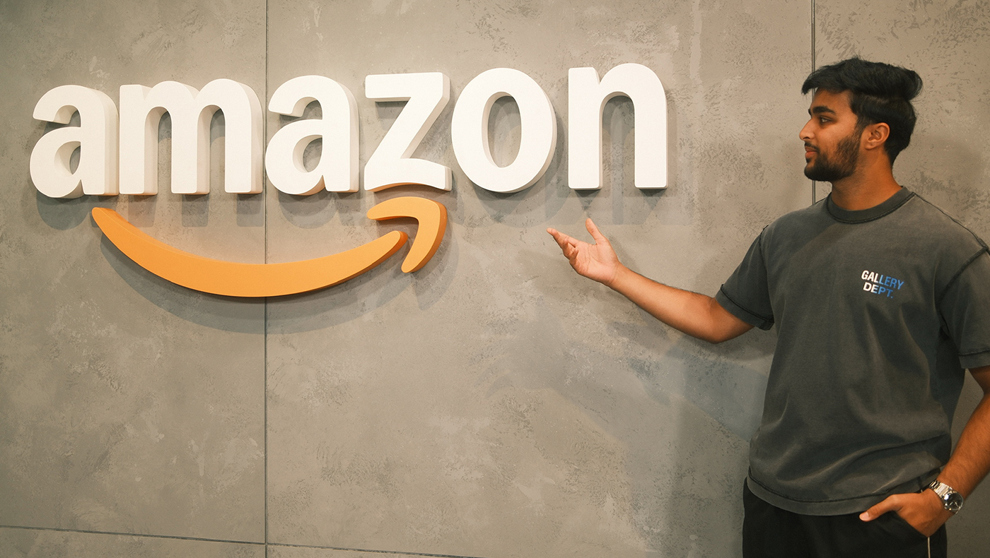 Azan Khan Amazon Internship