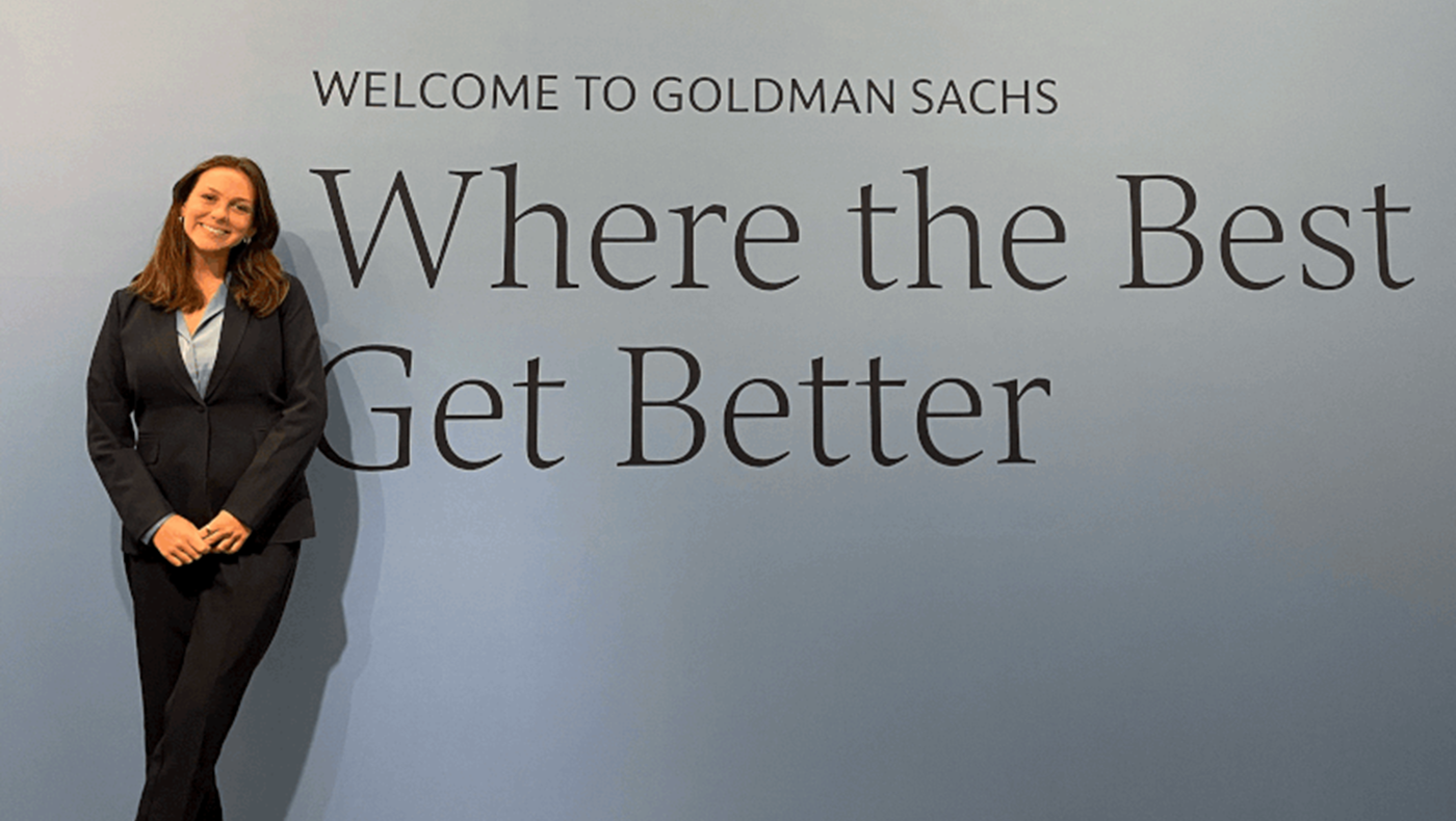 Emma Morandi Goldman Sachs Internship Photo