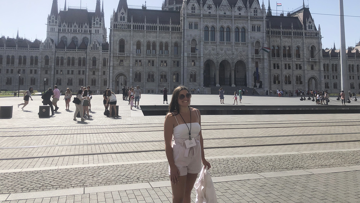 Kelly Tatulli explores Hungary while on her summer externship
