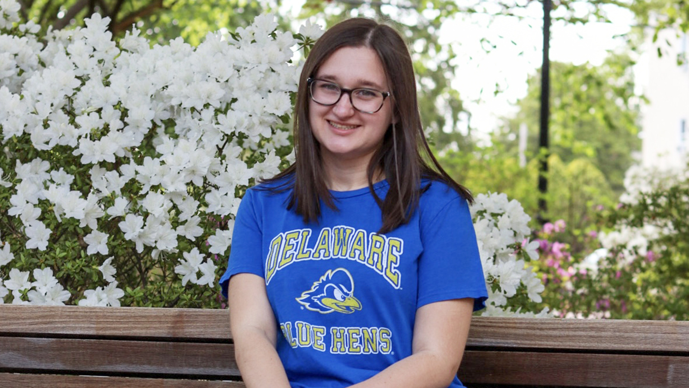 Laila Potosky photo on UD campus