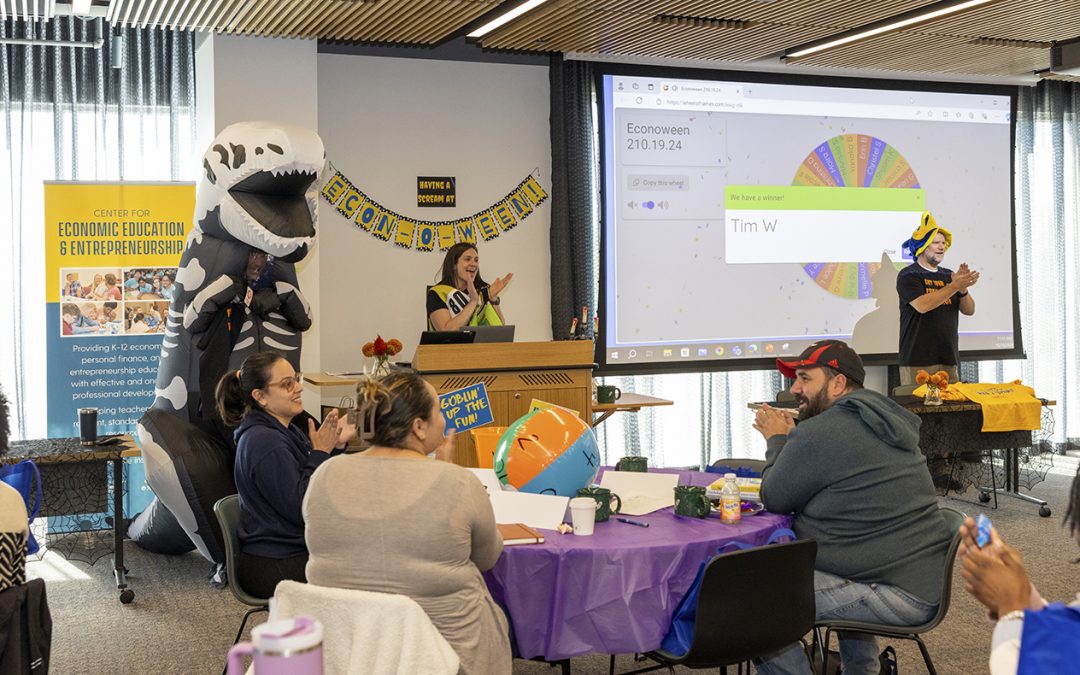 From Scary to Savvy: UD CEEE Econ-O-Ween Conference Equips Educators with Financial Literacy Resources