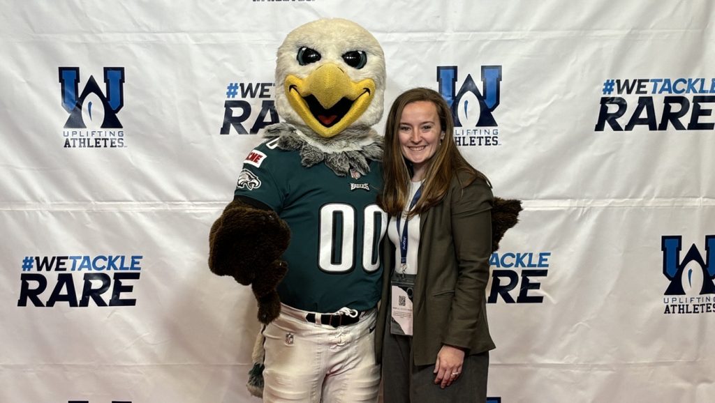 Meghan O’Donnell, a 2016 graduate of the sport management program in the University of Delaware’s Alfred Lerner College of Business and Economics