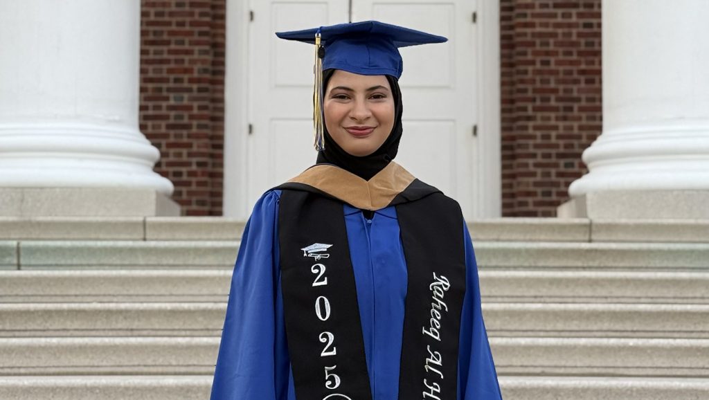 Raheeq Al Hinai grad photo