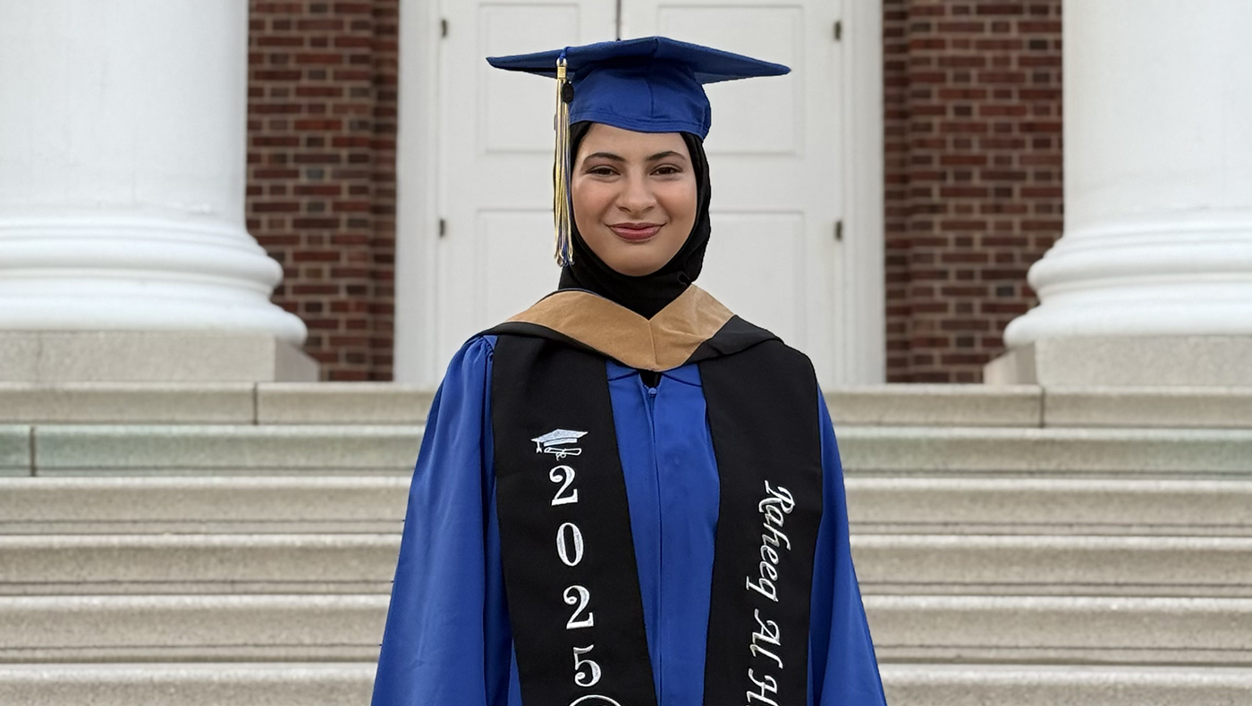 Raheeq Al Hinai grad photo