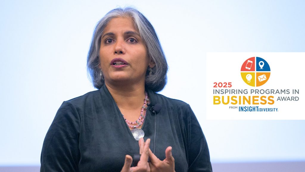 Anu Sivaraman head of the Lerner Diversity Council