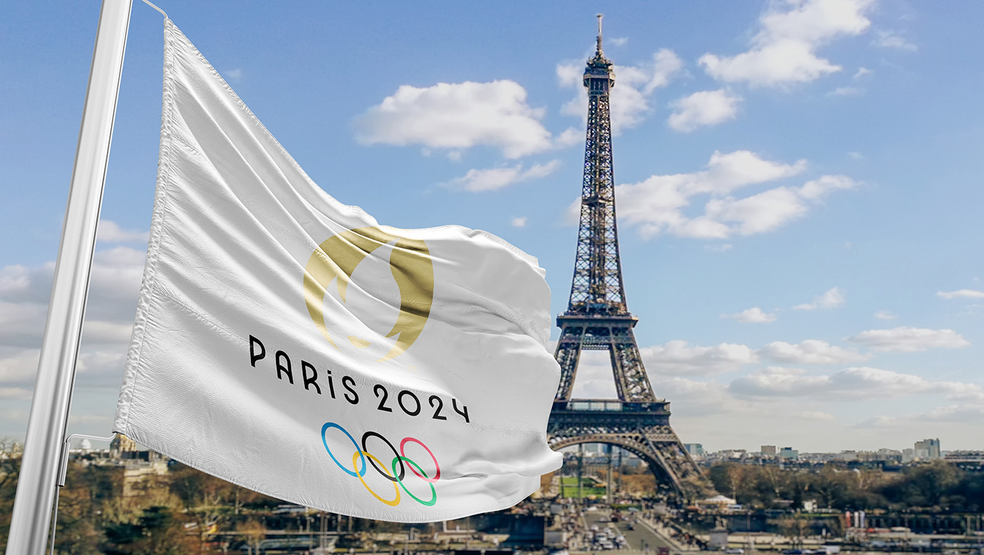 Picture of Paris 2024 Olympic Flag
