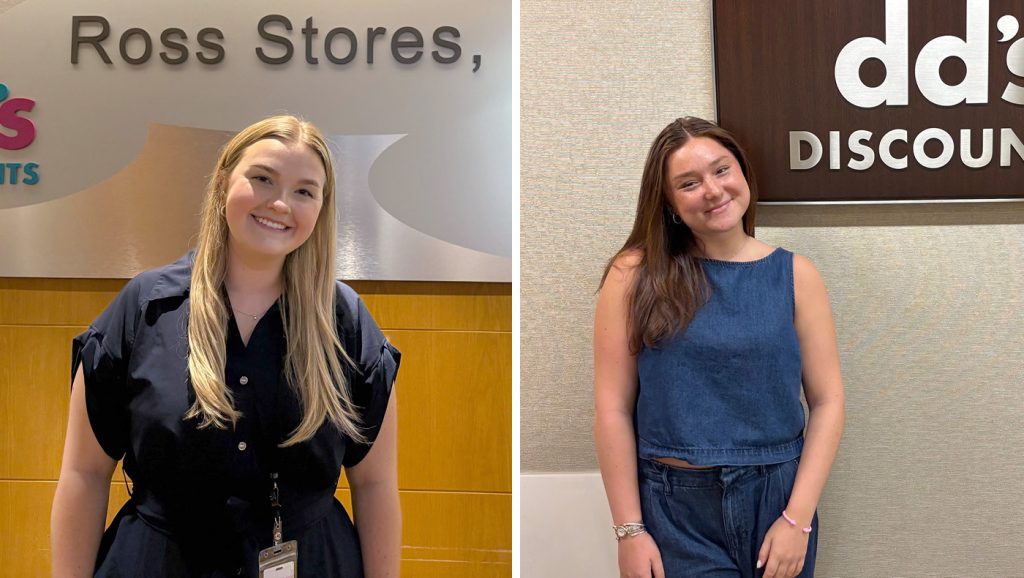 Eve Chapman and Piper Goldstein at the Ross office in New York City.