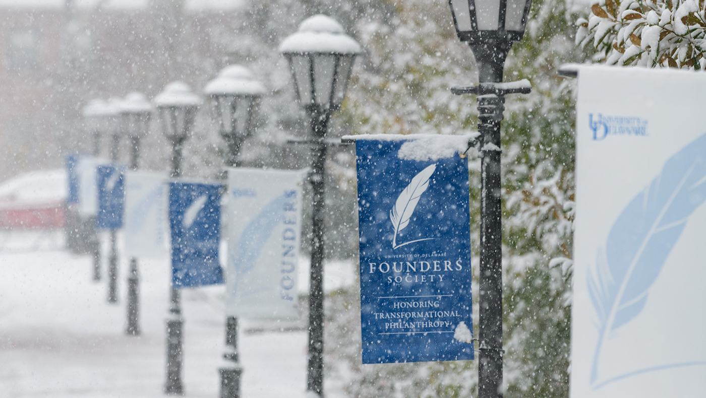The first snowfall of the winter 2018-2019 season fell on a cold Thursday on November 15th, blanketing the campus in snow and sleet.